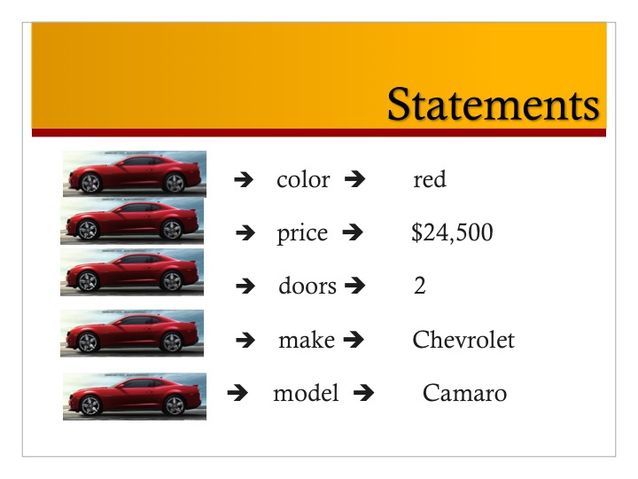 statements