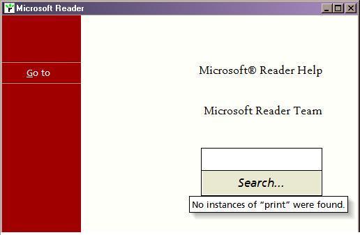 Print not found